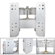 DURAFORCE New Fit For JPL4400 Boat New Silver Adjustable 4" Jack Plate Outboard Replace US