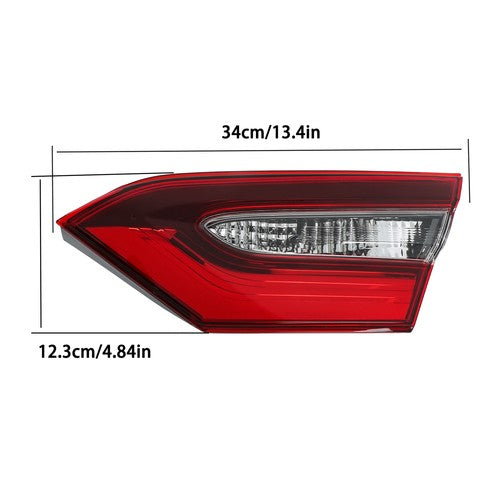 DURAFORCE Clear Lens For Toyota Camry 2021-2023 Inner Passenger/RH Halogen Type Tail Light