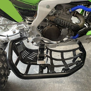 DURAFORCE Nerf Bars Peg Heel Guard Black Nerf For Kawasaki KFX 450R KFX450R 2008-2014 2015
