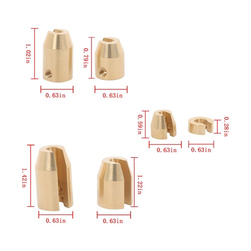DURAFORCE Motorcycle Reusable Brass Wheel Spoke Balance Weights 12 Pack Universal