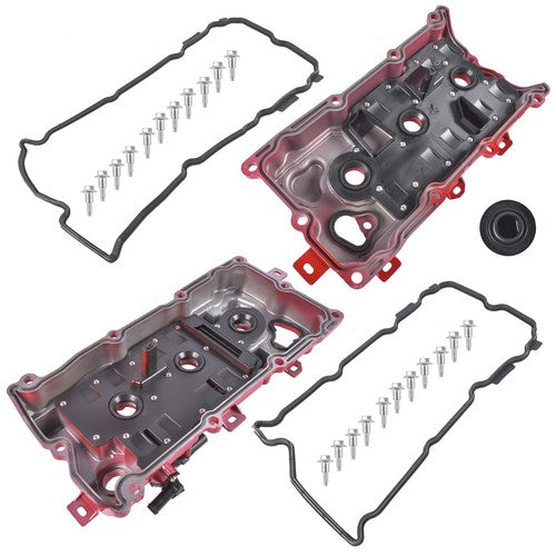 DURAFORCE Left + Right Valve Covers for Infiniti JX35 2013 Nissan Altima 2007-2014 3.5L V6