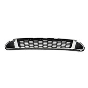 DURAFORCE Front Lower Grille Grill&Chrome Molding Trim For 2010 11 2012 Ford Fusion Sport