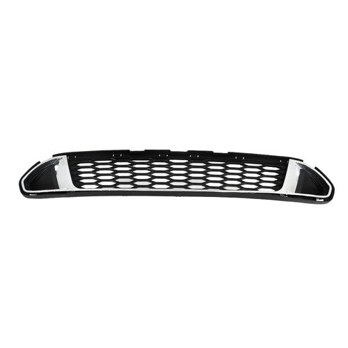 DURAFORCE Front Lower Grille Grill&Chrome Molding Trim For 2010 11 2012 Ford Fusion Sport