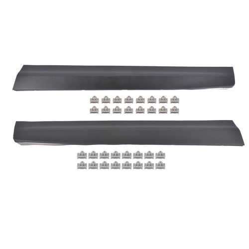 DURAFORCE Pair Front Lower Door Trim Molding Black for Cadillac XT5 2017-2025 Left & Right