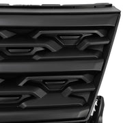 DURAFORCE For Ford Explorer 2018-2019 Black Front Bumper Upper Grille Black ABS Painted