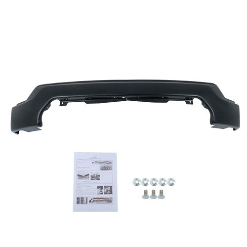 DURAFORCE Durable Split-type Black Front Bumper Assembly Fit For GMC Sierra 1500 2019-2021