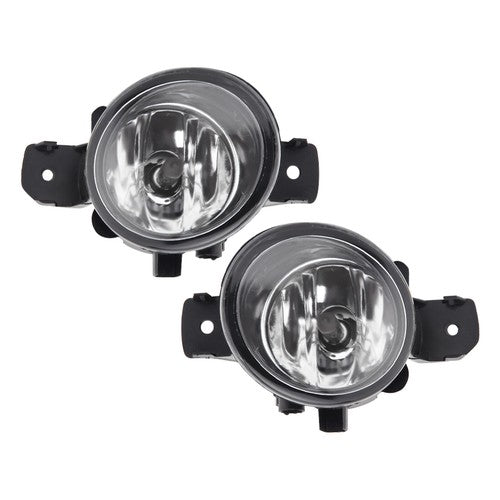 DURAFORCE New Pair Of Fog Lights Lamps Front Bumper RH LH For Nissan Sentra 2004-2019