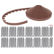 DURAFORCE 2 inches high 246 feet Garden edge lawn grass stone isolation strip