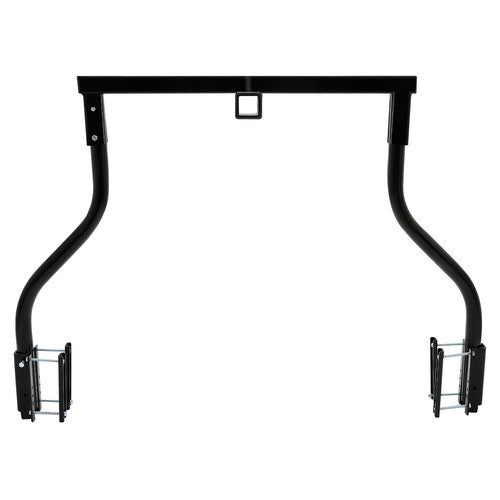DURAFORCE Black Steel Bike Bunk Trailer Carrying System For Most A Frame Trailers 100lbs
