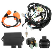 DURAFORCE Ignition Coil CDI Relay Regulator Wire Harness For Yamaha Raptor YFM350R 04-13