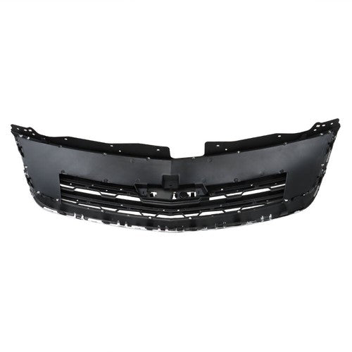 DURAFORCE NEW For Chevy Traverse LS LT 13-2017 Front Upper Grille Insert Black/Chrome Trim