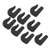 DURAFORCE 8Pcs G70 3/8" Weld On Chain Grab Hook Tow Hook Tractor Bucket Trailer Tie Down