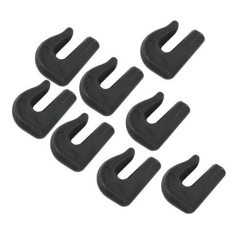 DURAFORCE 8Pcs G70 3/8" Weld On Chain Grab Hook Tow Hook Tractor Bucket Trailer Tie Down