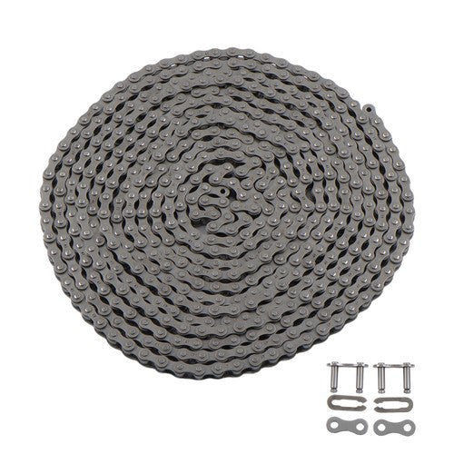DURAFORCE 20ft #41 Roller Chain with Master Link 1/2" Pitch Gate Opener Industrial Machine