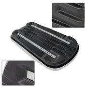 DURAFORCE New 14 ft³ ABS Car Roof Top Box Cargo Luggage Carrier 2 Locks Toolless Install