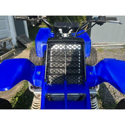 DURAFORCE Gas Tank Side Cover Radiator Cover Grille Black For Yamaha Banshee 350 1987-2006