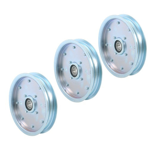 DURAFORCE For John Deere Z515E Z525E Z530M Z535M 3 Deck Flat Idler Pulley 280-807 AUC10172