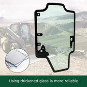 DURAFORCE For Case/New Holland Skid Steer SR250 SV250 TR270 #84415734 #84344565 Door Glass