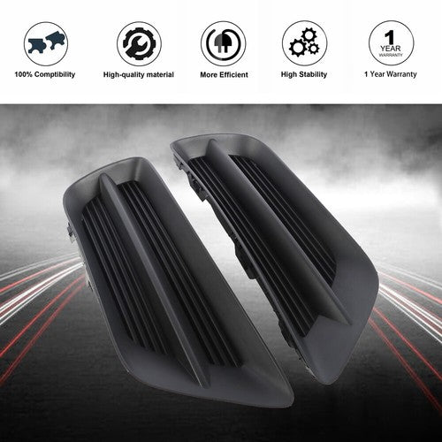 DURAFORCE Front Bumper LH&RH Side Fog Light Covers For Honda Accord 13-15 71102T2AA00