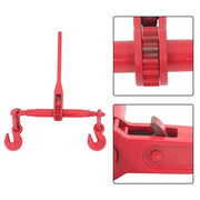 DURAFORCE Chain and Bundle Kit Steel Red 3/8in-1/2in×10ft G80 Width 24-31in Steel 9215lbs