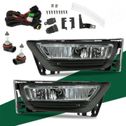 DURAFORCE Fog Lights For Honda Accord Sedan 2013-2015 4Dr Clear Bumper Lamp+Bulbs w/Switch
