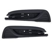 DURAFORCE For 2013-2015 Honda Civic Textured Pair Fog Light Cover HO1039113 HO1038113