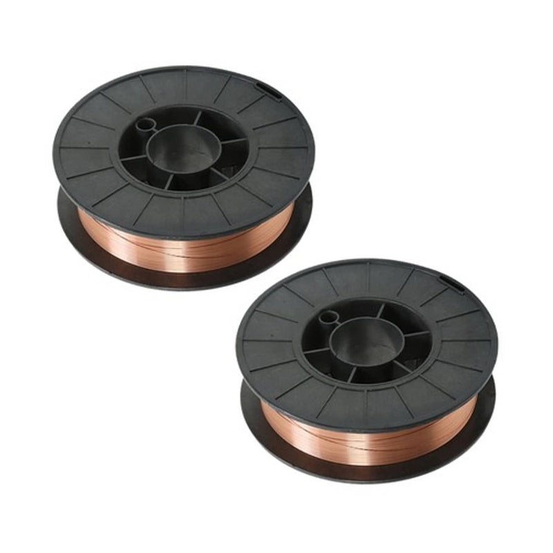 DURAFORCE ER70S-6 .023" (0.6 mm) Mild Steel MIG Welding Wire - 10 Lbs (2 Rolls) New