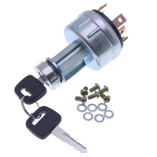 DURAFORCE Ignition Key Switch for Komatsu PC60L-5 PC80LC-3 PC80-3 PC80-1 PC100-2 PC100L-2