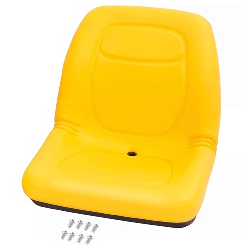 DURAFORCE 1X PU Yellow Complete Seat For John Deere 4X2 4X4 HPX Gator Turf E TH 6X4 TE