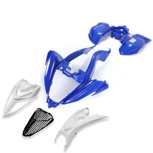DURAFORCE Complete Plastics Kit Bodywork Fenders Set for 2006 2024 Yamaha Raptor 700 Blue