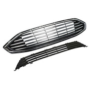 DURAFORCE Suitable For Ford Fusion 2017-2018 Replacement Front Bumper Grille 2-Piece Set
