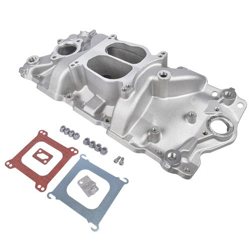 DURAFORCE For Chevrolet 262 267 283 302 307 327 Dual Plane Intake Manifold Small Block