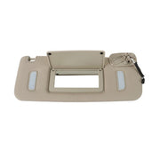 DURAFORCE Gray Passenger SunVisor WIth Lighted For Silverado Sierra Tahoe Yukon 2007-2014