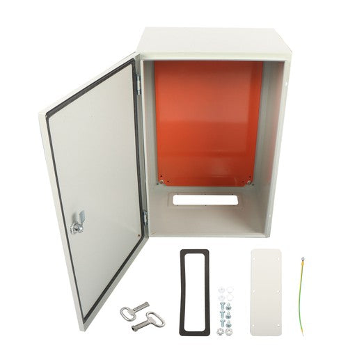 DURAFORCE IP65 24x16x12 Inch Steel Electrical Box Electrical Enclosure Carbon Steel
