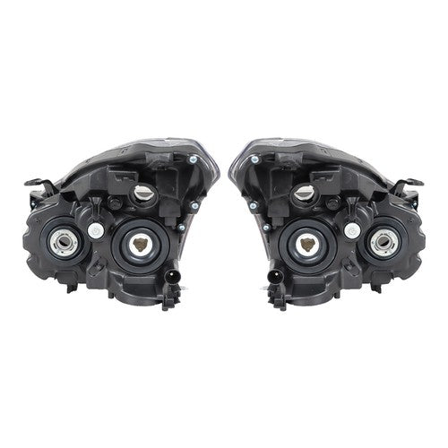 DURAFORCE Black Headlights Assembly Fit For Nissan Rogue 2008-2013 Halogen Right+Left Side