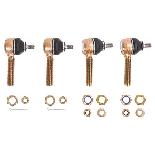 DURAFORCE Galvanized Outer Tie Rod End Ball Joints for Yamaha Raptor 660R 700 2001 to 2005