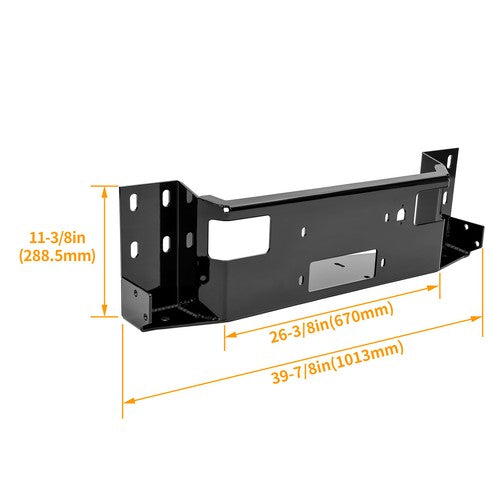 Front Bumper Winch Mount Plate for GMC Sierra 1500 2500 3500 HD Classic