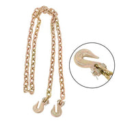 DURAFORCE With Clevis HooksTransportation Bundle Chain Steel Gold 4700lbs G70 5/16in×10ft
