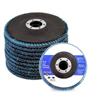 DURAFORCE 100Pack 4-1/2"×7/8'' 60 Grit T29 Premium Zirconia Flap Disc Sanding Grinding
