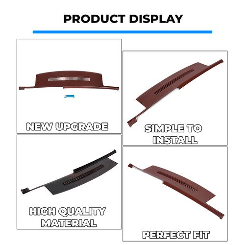 Dash Cover Cap Garnet For 88 94 Chevy GMC Pickup Blazer Suburban