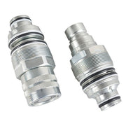 DURAFORCE For Bobcat Telescopic Handler(s) Male & Female Flat Face Coupler Kit New