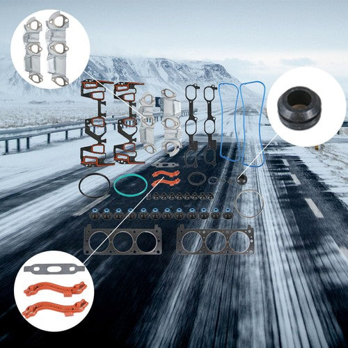 DURAFORCE For 05-09 Chevrolet Equinox Pontiac Torrent 3.4L OHV Head Gasket Bolts Set