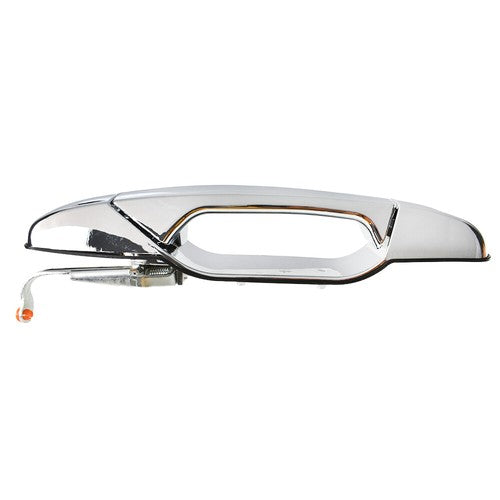 DURAFORCE For 2007-2013 Escalade Silverado Rear Door Handle Driver Side Chrome GM1520130