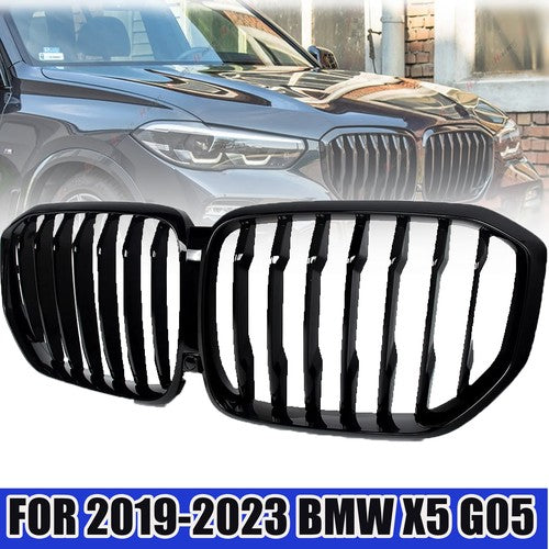 DURAFORCE For BMW X5 G05 2019-2021 2022 2023 Gloss Black M-Performance Front Kidney Grille