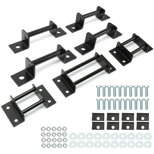 3rd Row Seat Brackets with Striker Bolts Kit for Chevrolet Tahoe Yukon 2000-2014