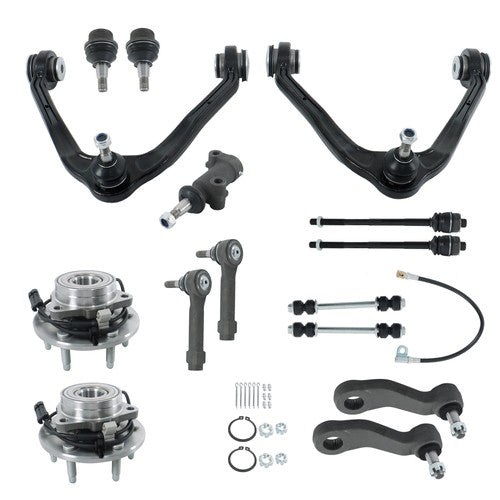 DURAFORCE 515036 Suspension Kit Wheel Hub Bearings For Chevy Silverado 1500 1999 2000-2006