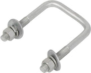 DURAFORCE (4) 10" Zinc-Plated Swivel Top Bunk Bracket Kit For 2x4 Boat Trailer Crossmember