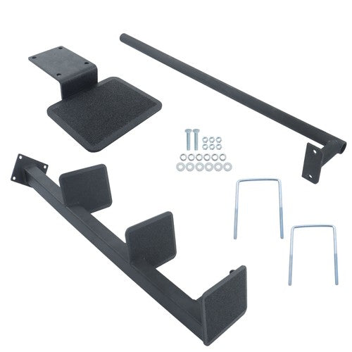 DURAFORCE Universal Step Deep "V" Boat Trailer Steps Heavy-Duty Boat Steps w/ Handle