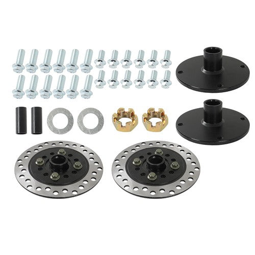 DURAFORCE New Fit For 7 Inch and 8 Inch wheels 40 Inch Rear Axle Kit with 4 Stud Hub USA