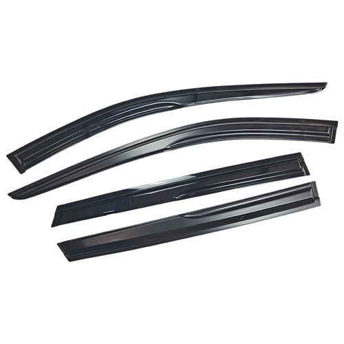 DURAFORCE Window Visor Vent Sun Shade Rain Guards Deflectors For Nissan Rogue 2014-2020